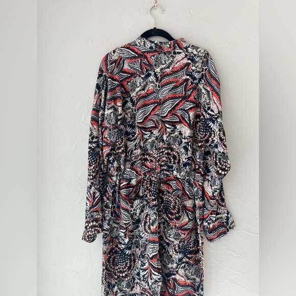 🖤HTF FREE PEOPLE OFF TO THE RACES PRINTED ONESIE JUMPSUIT M - Picture 5 of 5